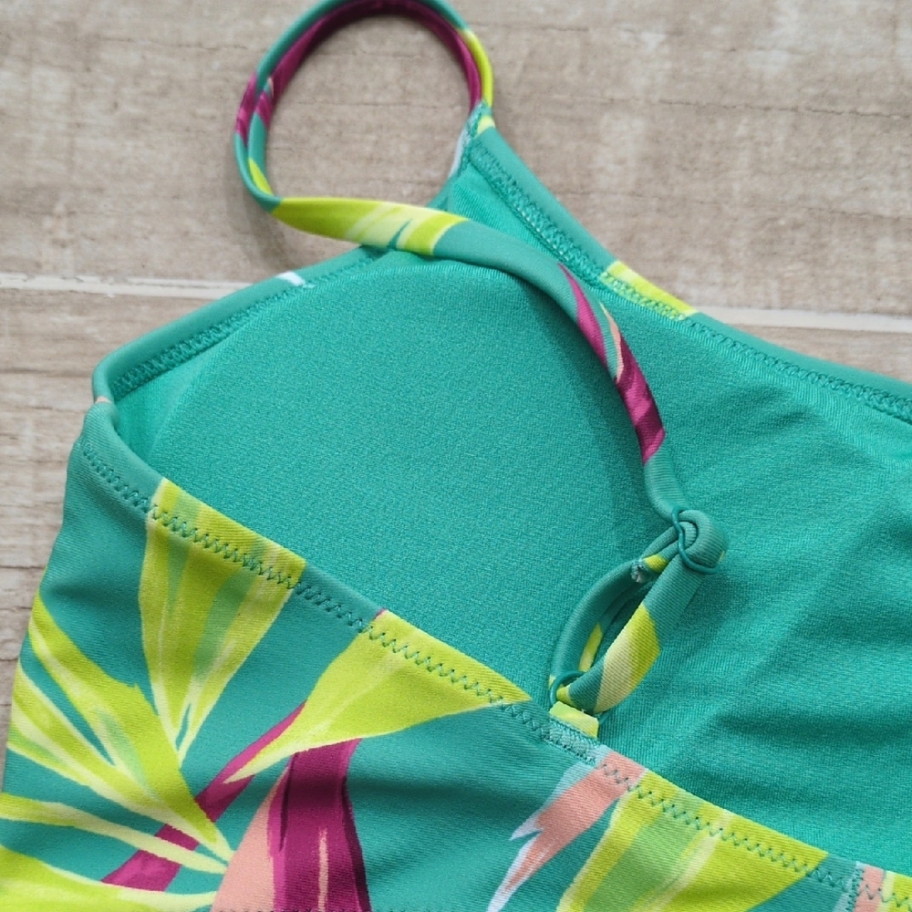 Old Navy Tropical Colorful Bikini Top - Picture 6 of 7